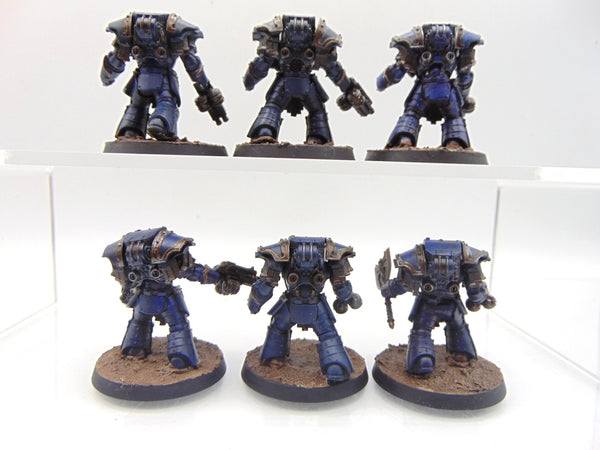 Cataphractii Terminators with Combi-bolters and Power Fists
