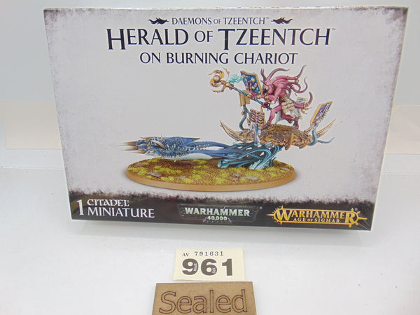 Herald of Tzeentch on Burning Chariot