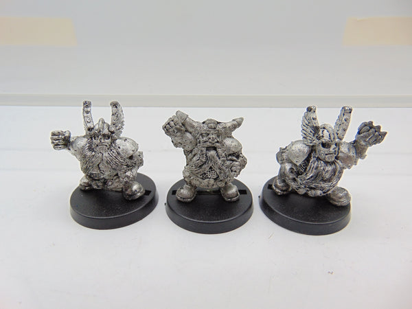 Dwarf Blood Bowl Longbeard and blitzers