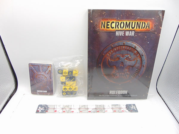 Necromunda Hive War Rulebook Board Template Cards