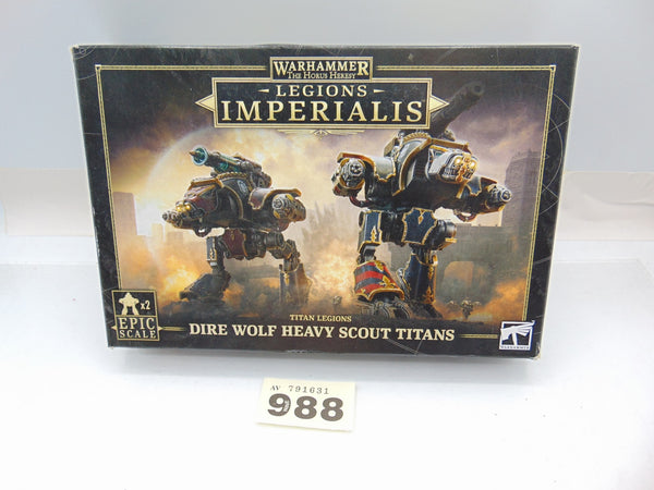 Legions Imperialis: Dire Wolf Heavy Scout Titans