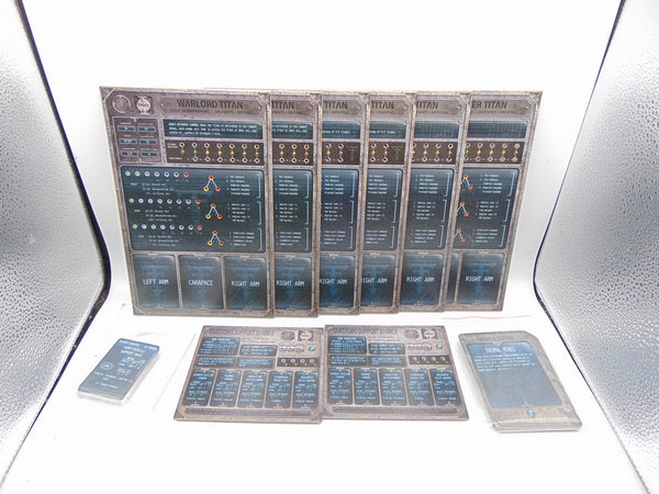 Titan & Questoris Knight Command Terminals plus  Cards