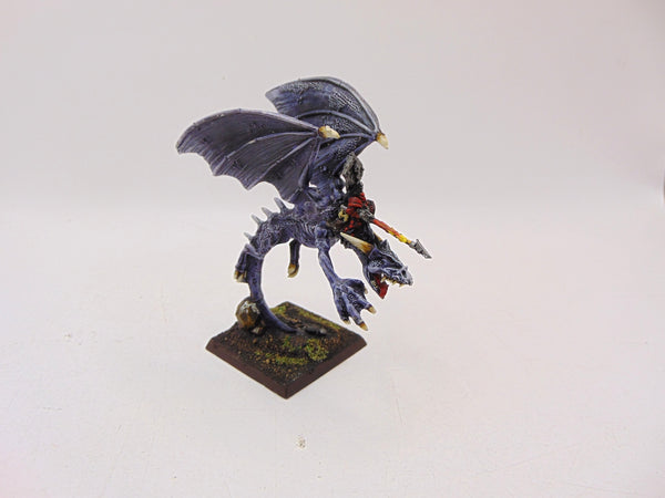 Warmaster Chaos Hero On Dragon