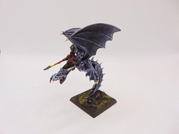 Warmaster Chaos Hero On Dragon