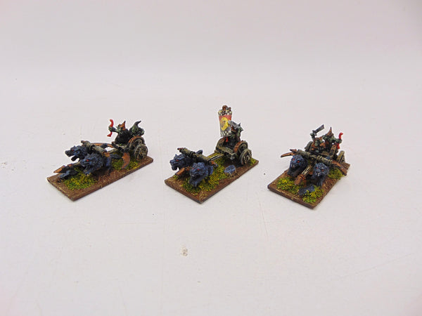 Warmaster Goblin Chariots
