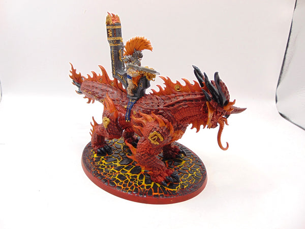 Auric Runefather on Magmadroth