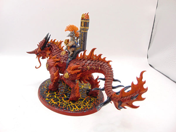 Auric Runefather on Magmadroth