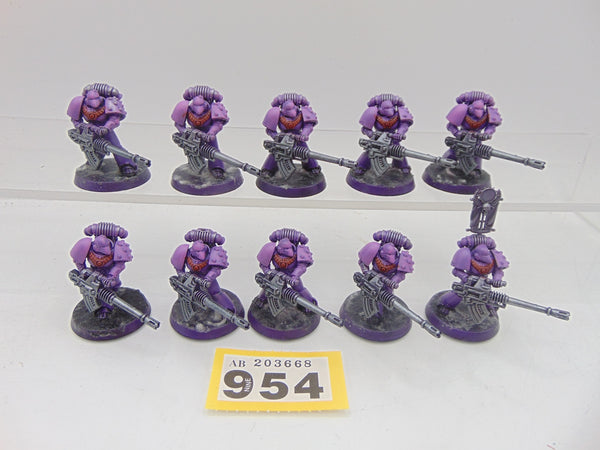 MKVI Marines with Heavy Weapons