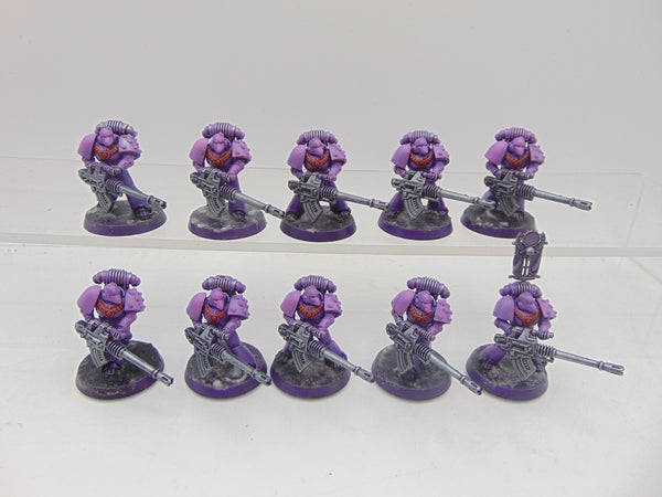 MKVI Marines with Heavy Weapons