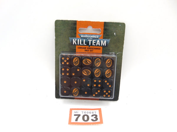 Kill Team Corsair Voidscarred Dice Set