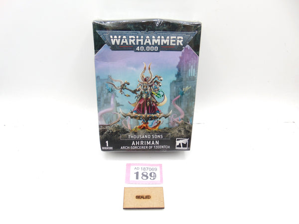 Ahriman on Disc of Tzeentch