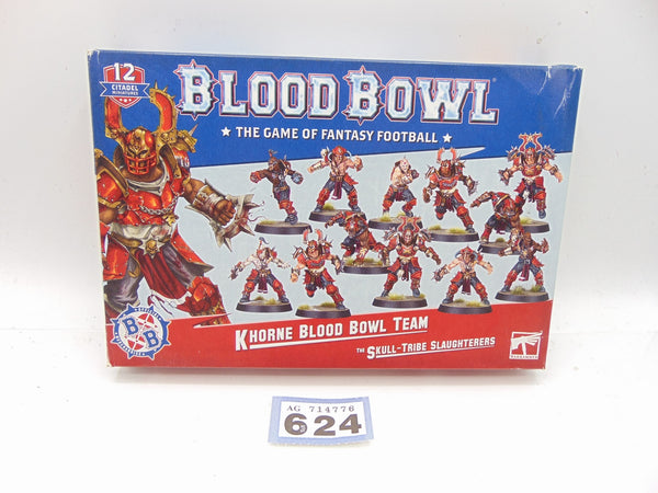 Khorne Blood Bowl Team - Skull Tribe Slaughterers