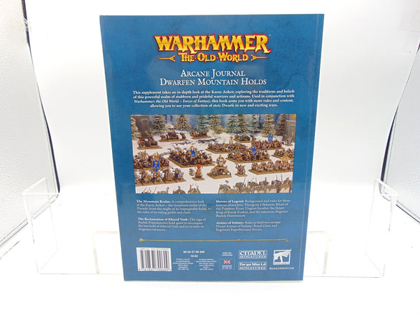 Arcane Journal Dwarfen Mountain Holds