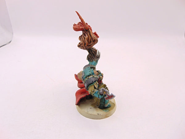 Traitor Librarian in Cataphractii Terminator Armour