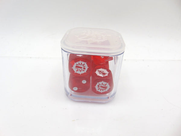 Blood Bowl Dice Red