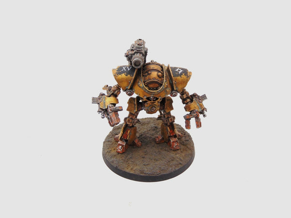 Castellax Battle Automata with Mauler Bolt Cannon