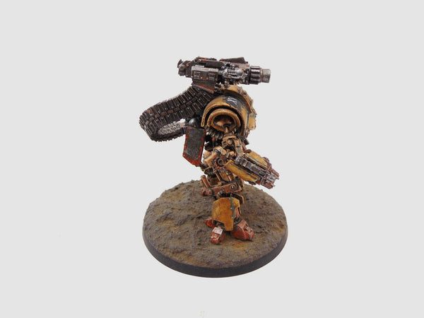 Castellax Battle Automata with Mauler Bolt Cannon