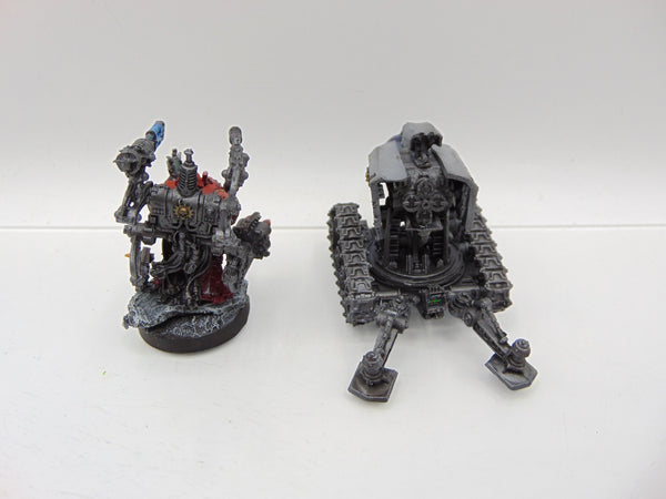 Techmarine with Thunderfire Cannon