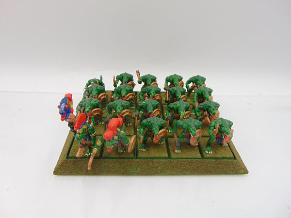 Saurus Warriors with Command