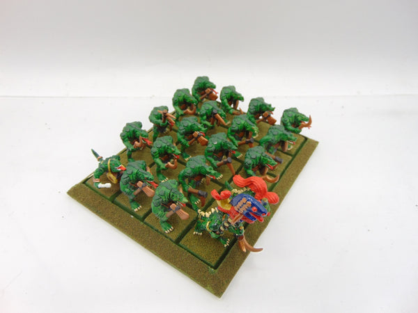 Saurus Warriors with Command