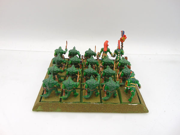 Saurus Warriors with Command