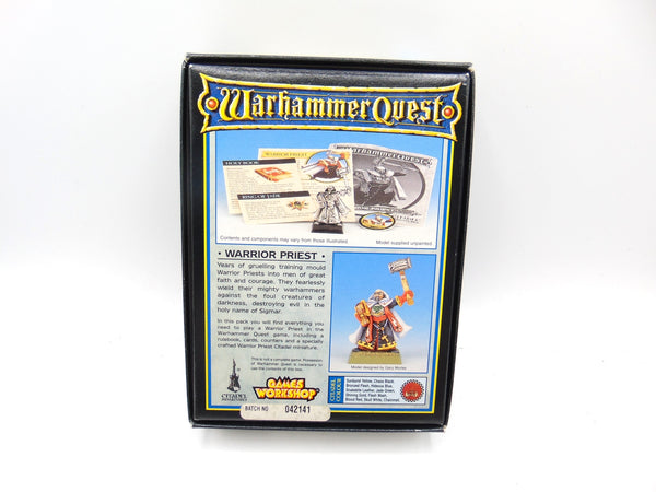 Warhammer Quest Warrior Priest
