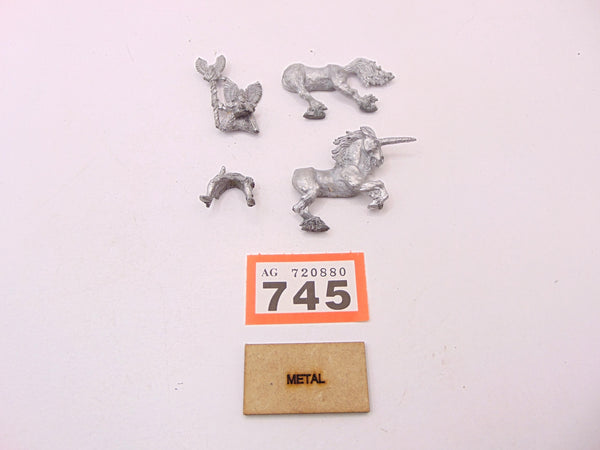 High Elf Mage on Unicorn