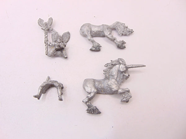 High Elf Mage on Unicorn