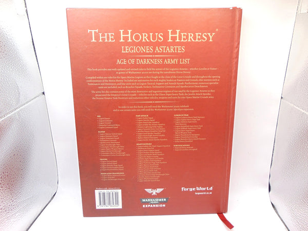 The Horus Heresy Legiones Astartes Age of Darkness Army List
