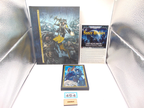 Limited Editon Codex and Cards Space Wolves 40K 10th Edition