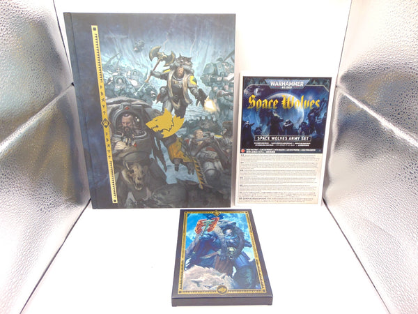 Limited Editon Codex and Cards Space Wolves 40K 10th Edition