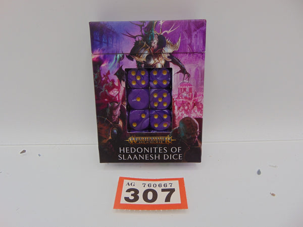 Hedonites of Slaanesh Dice