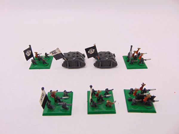 Epic Imperial Guard Command and Rhno Transports