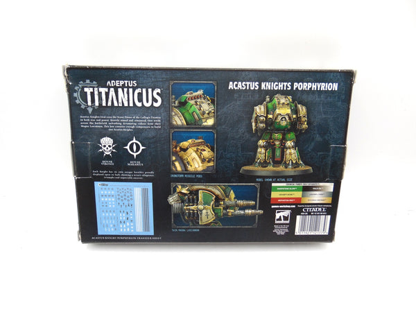Adeptus Titanicus / Legions Imperialis: Acastus Knights Porphyrion