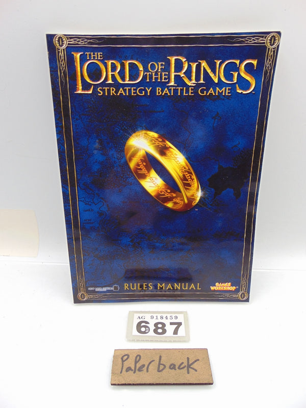 Lord of Rings Rules Manual