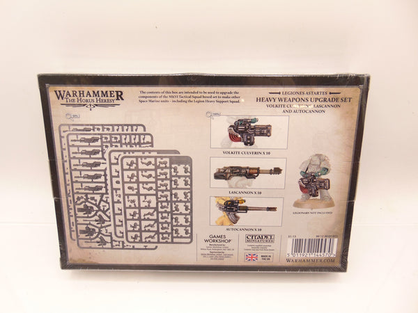 Heavy Weapons Upgrade Set – Volkite Culverins, Lascannons, and Autocannons