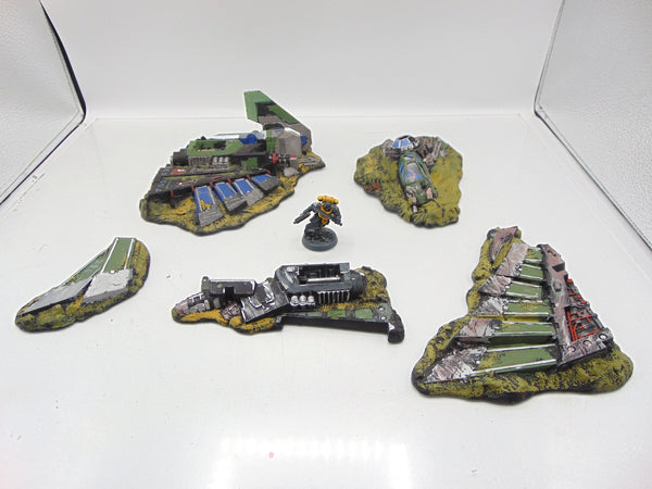Crashed Aquila Scenery
