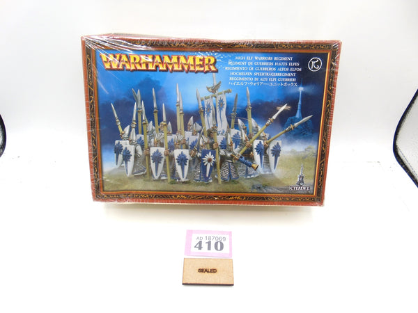 High Elf Warriors Regiment