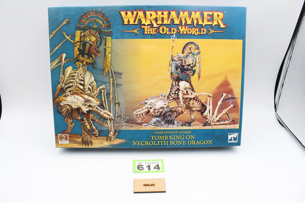 Tomb King on Necrolith Bone Dragon
