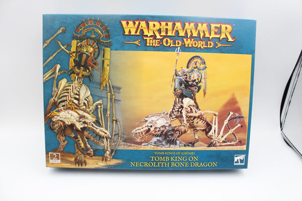 Tomb King on Necrolith Bone Dragon