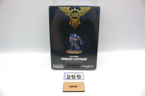 500th Store Primaris Lieutenant with Stalker Bolt Rifle