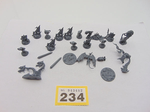 Dreadfleet Monsters and Ships