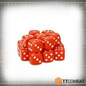 Red D6 Dice (20)