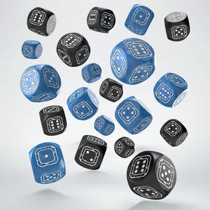 Fortress Compact D6: Black & Blue