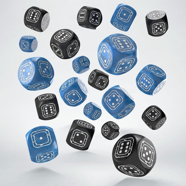 Fortress Compact D6: Black & Blue