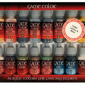 Game Color Set - Leather and Metal (x16)