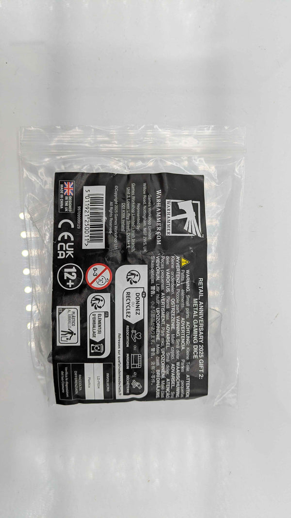 Warhammer Store Anniversary Dice