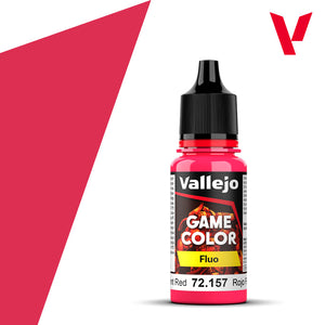 Game Color  Fluo - Fluorescent Red 18ml