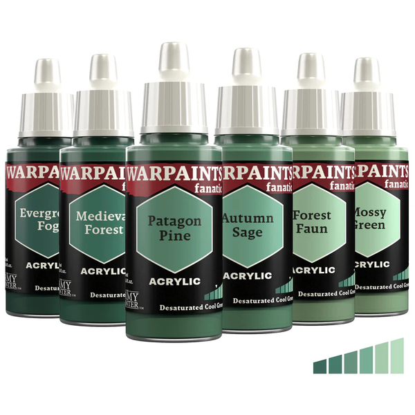 Warpaints Fanatic: Desaturated Cool Greens Bundle