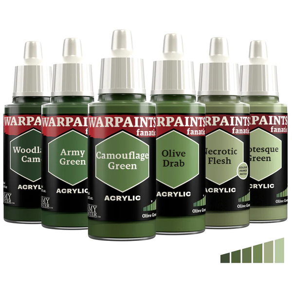 Warpaints Fanatic: Olive Greens Bundle